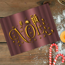 Modernes Weihnachts-Rose Gold Weihnachten