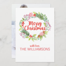 Modernes Weihnachtsbad in Wasserfarbe Foto