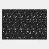 Modernes Weihnachtsbaum-Urlaubspapier Geschenkpapier Set (Vorderseite 2)