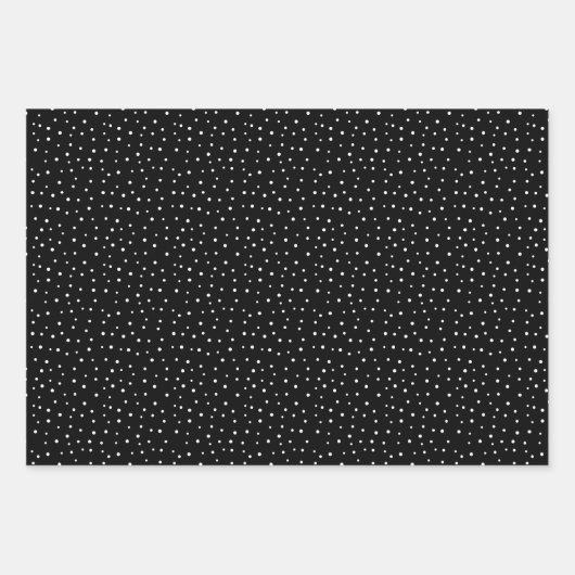 Modernes Weihnachtsbaum-Urlaubspapier Geschenkpapier Set (Vorderseite 2)