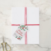 Modernes Weihnachtsfest Personalisiert Geschenkanhänger (Mit Garn)