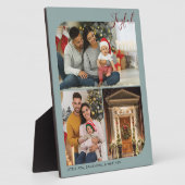 Modernes Weihnachtsgebäck Foto Oma Personalisiert Fotoplatte (Seite)