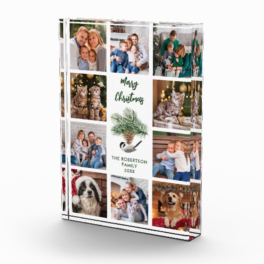 Modernes Weihnachtsgebäck Fotoblock (Rechts)