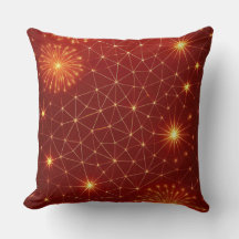 Modernes Weihnachtsmuster Pillow - Abstrakter Urla