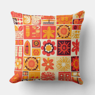 Modernes Weihnachtsmuster Pillow - Abstrakter Urla Kissen