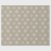 Modernes WeihnachtsPackpapier Geschenkpapier (Flach)