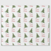 Modernes Weihnachtswackelpapier Geschenkpapier (Flach)