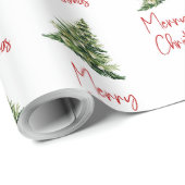 Modernes Weihnachtswackelpapier Geschenkpapier (Rolleneckpunkt)