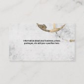 Modernes Weinlogo | Weinstein Visitenkarte (Rückseite)