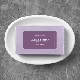 Modernes, weißes, an den Grenzen bearbeitbares Far Adressaufkleber