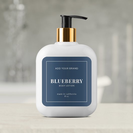 Modernes, weißes, an den Grenzen bearbeitbares Far Quadratischer Aufkleber