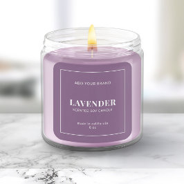 Modernes, weißes, an den Grenzen bearbeitbares Far Quadratischer Aufkleber