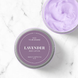 Modernes, weißes, an den Grenzen bearbeitbares Far Runder Aufkleber