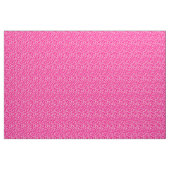 Modernes weißes Botanisches Leaf-Muster - Hot Pink Stoff (Yard (91,4 cm))