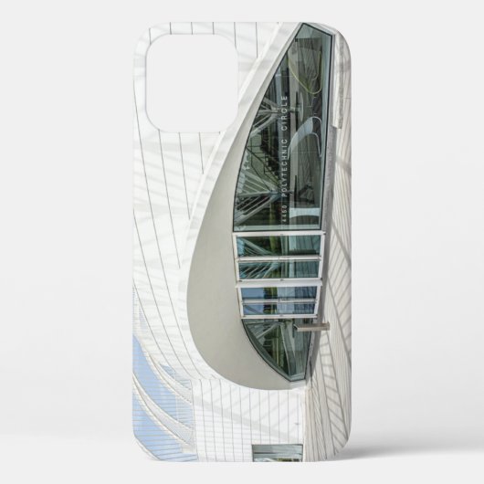 Modernes, weißes Gebäude Case-Mate iPhone Hülle (Rückseite)