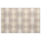Modernes weißes handrawn ikat stoff (Yard (91,4 cm))