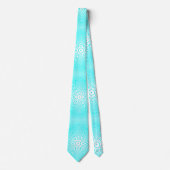 MODERNES WEISSES LICHT AQUAMARINES LICHT GRÜNES NI KRAWATTE (Vorderseite)