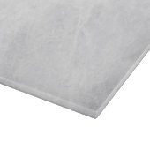 Modernes weißes Marmorbrett für die Küche Schneidebrett (Ecke)