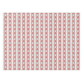 Modernes weißes tadelloses grünes rotes tischdecke (Vorderseite (Horizontal))