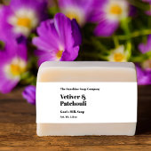 Modernes Weißseifenband Einladungsbanderole