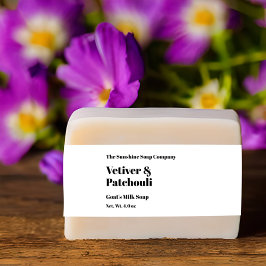 Modernes Weißseifenband Einladungsbanderole