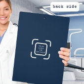 Modernes Welcome Dental Office Logo Klemmbrett