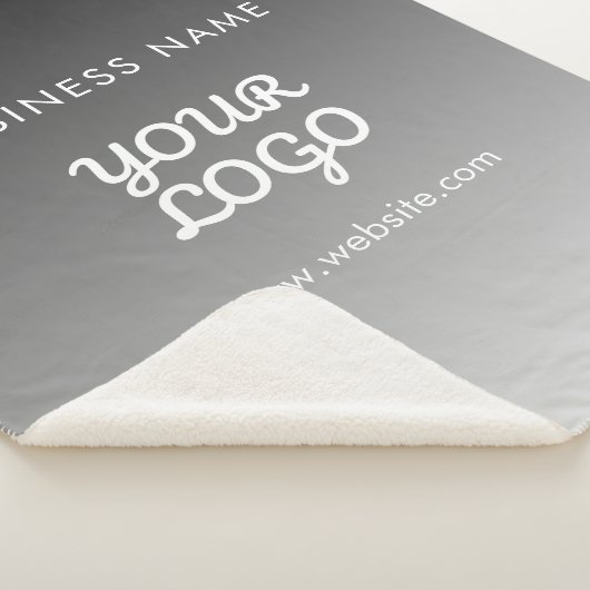 Modernes Werbelogo und Text | Editierbare Farbe Sherpadecke (3/4)