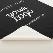 Modernes Werbelogo und Text | Editierbare Farbe Sherpadecke (3/4)