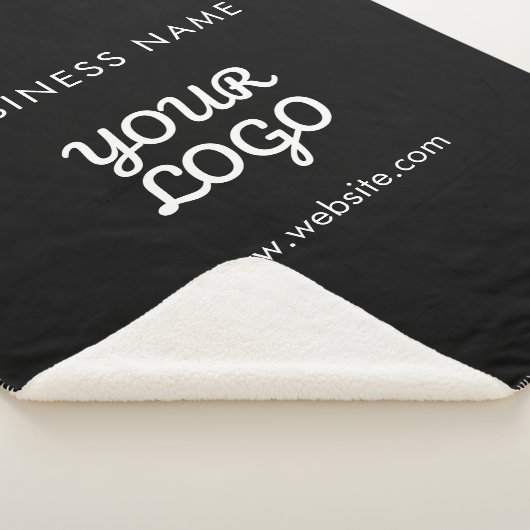 Modernes Werbelogo und Text | Editierbare Farbe Sherpadecke (3/4)