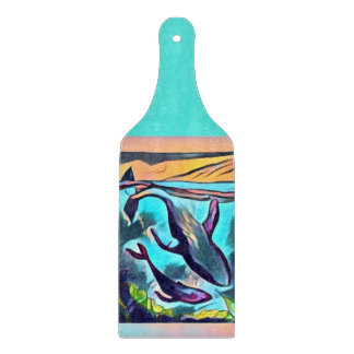Modernes Whalet Art Cutting Board Schneidebrett