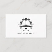 Modernes Whisky Bakery Caterer Business Visitenkarte (Vorderseite)