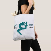 Modernes White, Black & Aquamarin Dance Angebot Tasche (Von Nahem)