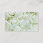 Modernes White Roses Guest House Vermietung Visitenkarte (Rückseite)