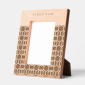 Modernes Wiederholmuster Geätzte Rahmen (Links)