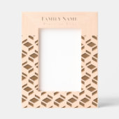 Modernes Wiederholmuster Geätzte Rahmen (Vorderseite)