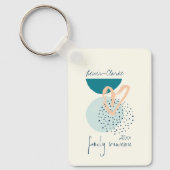 Modernes Wiedersehen Schlüsselanhänger (Vorderseite)