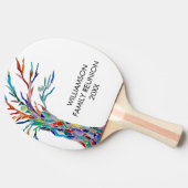 Modernes Wiedersehen Tischtennis Schläger (Seitenansicht)