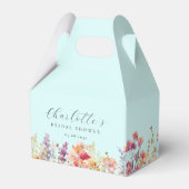 Modernes, Wildblume, Brautparty Geschenkschachtel (Vorderseite)