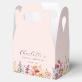 Modernes, Wildblume, Brautparty Geschenkschachtel (Geöffnet)