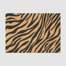 Modernes Wildlife Bengalisch Tiger Animal Print Mu Seidenpapier