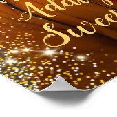 Modernes Willkommensschild mit süßen 16 Party Foto Poster (Ecke)