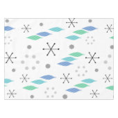 Modernes Wintergrün aus dem Mittelalter Tischdecke (Vorderseite (Horizontal))