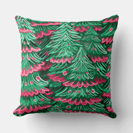 Modernes Winterkissen mit Schneeflocken - neutral Kissen