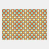 Modernes Wrapping Paper - Retro der 50er Jahre Geschenkpapier Set (Vorderseite 2)