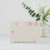 Modernes XOXO Galentine's Day Custom Foto & Text P Postkarte (Stehend Vorderseite)