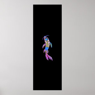 Modernes Zauberwort für Koi Print: Illuminate Post Poster