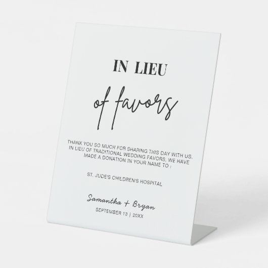 Modernes Zeichen anstelle von Favoriten | Spende v Sockelschild (Vorderseite)