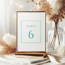 Modernes Zeichen für Aquamarine Typografie bei Hoc