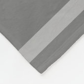 Modernes zeitgenössisches Greyscale Fleecedecke (Ecke)