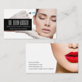 Modernes Zentrum für Operation und Verjüngung aus Visitenkarte (Vorne/Hinten)